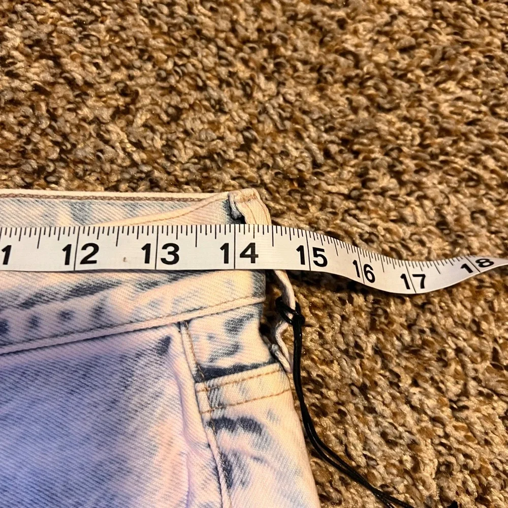 Edwin Wide Leg Jeans High Rise Acid Wash Denim Pants Relaxed Fit Size 26‎